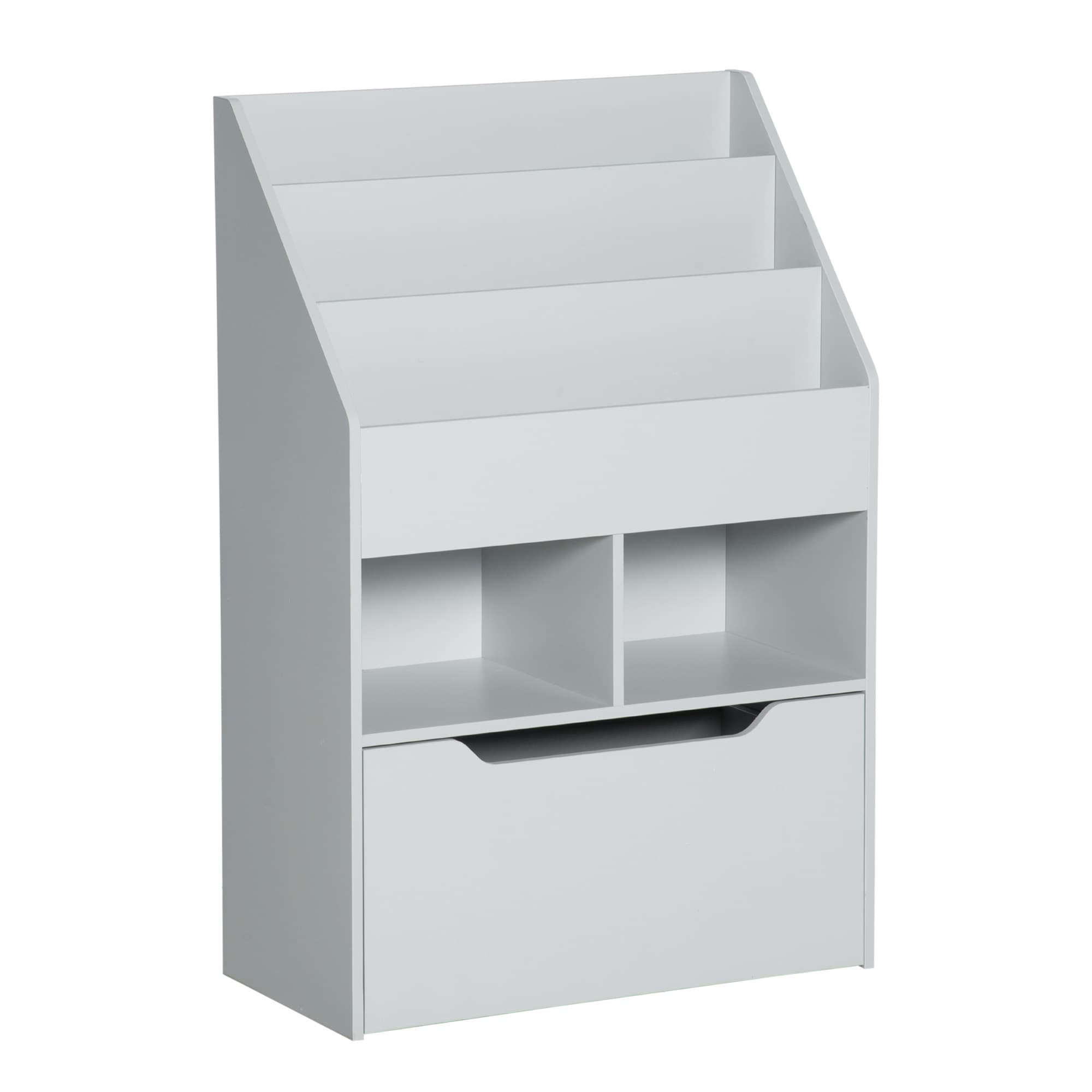 Grey Kids Toy Organiser - Grey