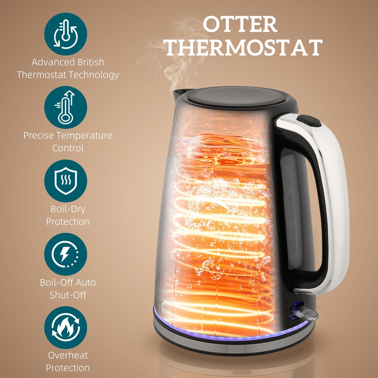 Modern Kettle and Toaster Set - image 1