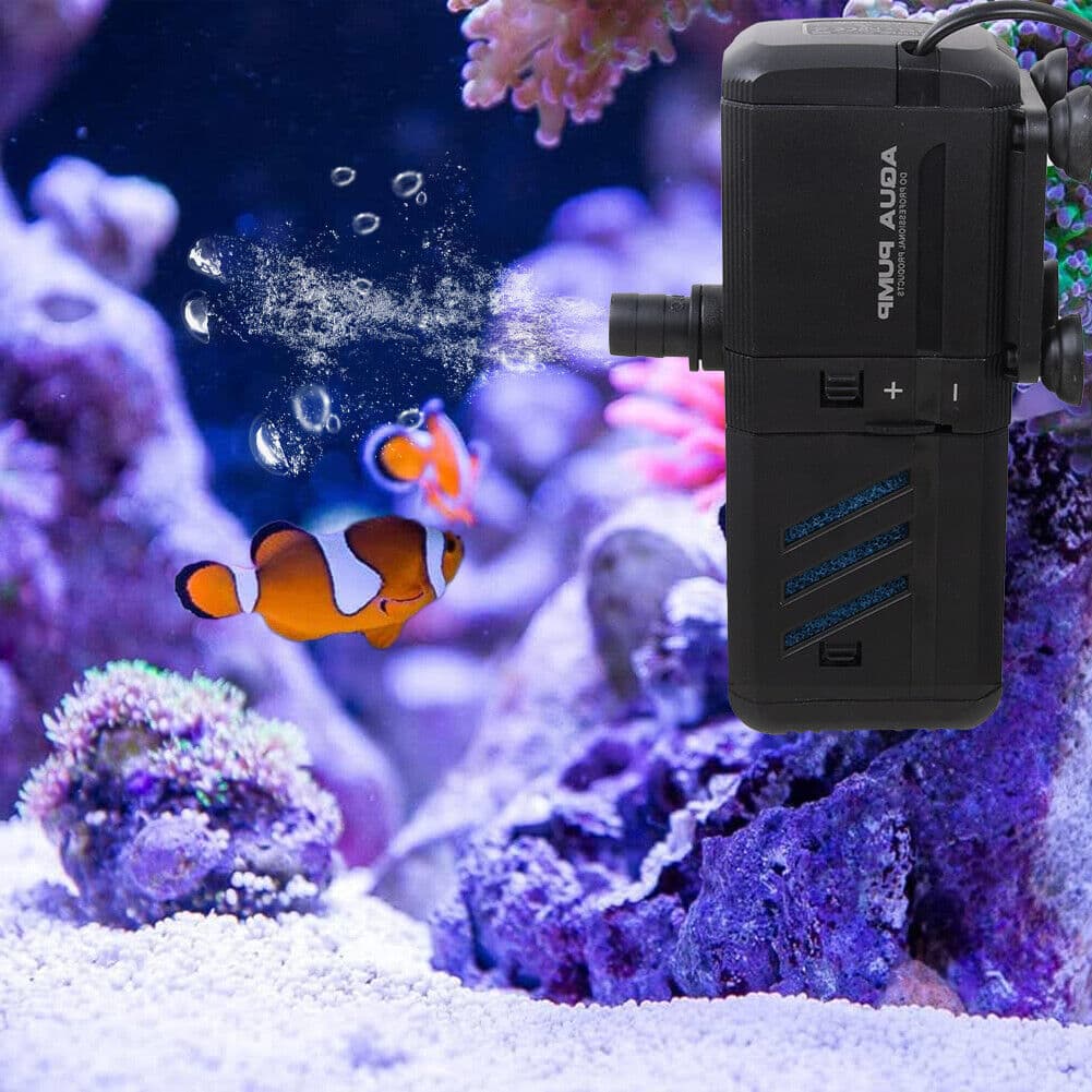 4-in-1 Submersible Aquarium Filter and Oxygen Pump - image 6