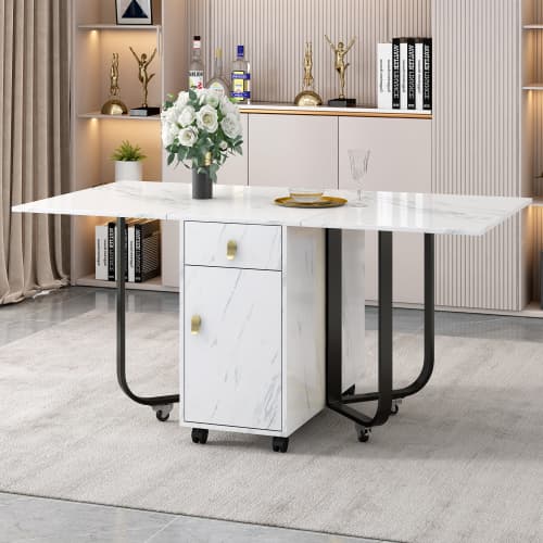 The Smart, Space-Saving Dining Table with Hidden Storage