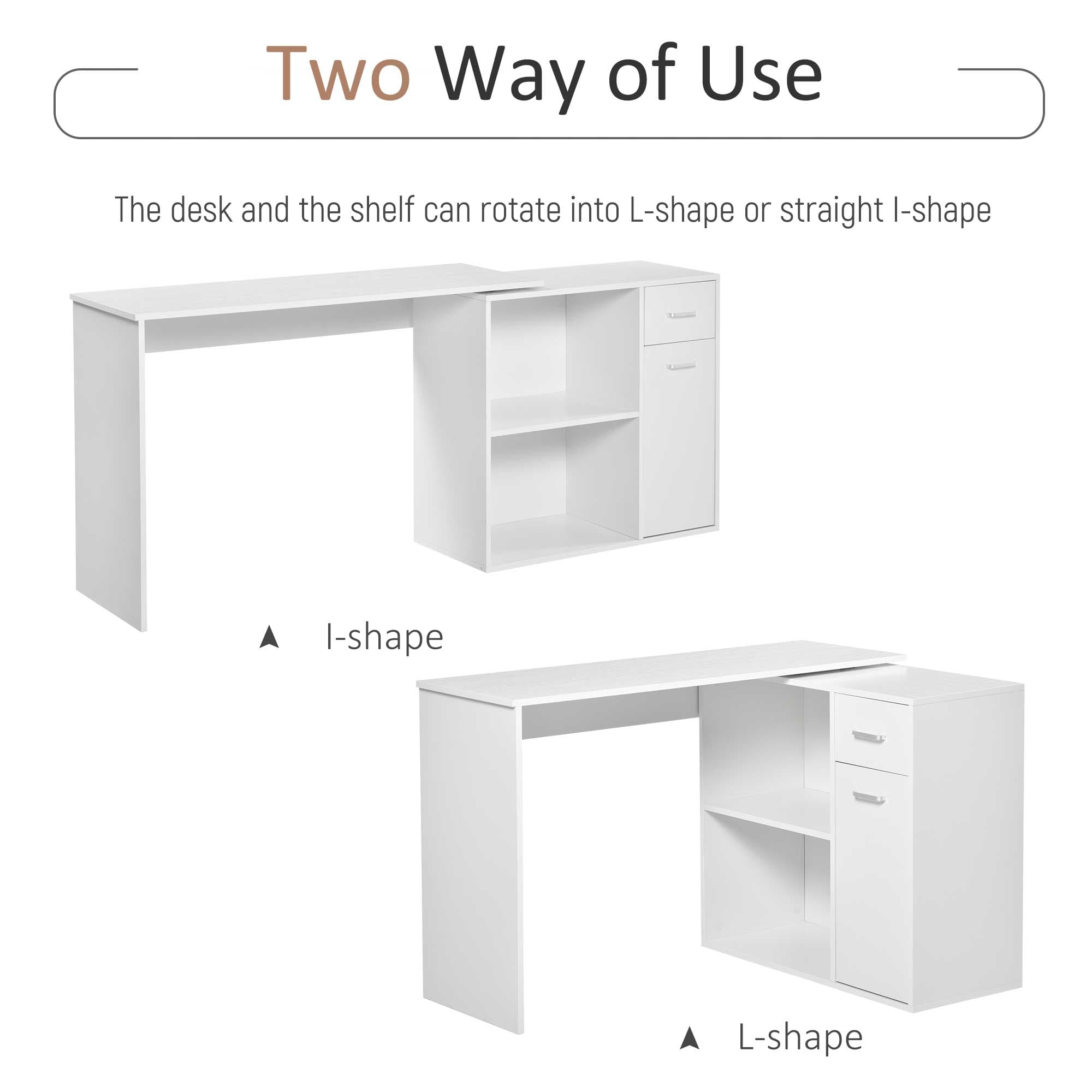 Rotatable Corner Desk - image 4