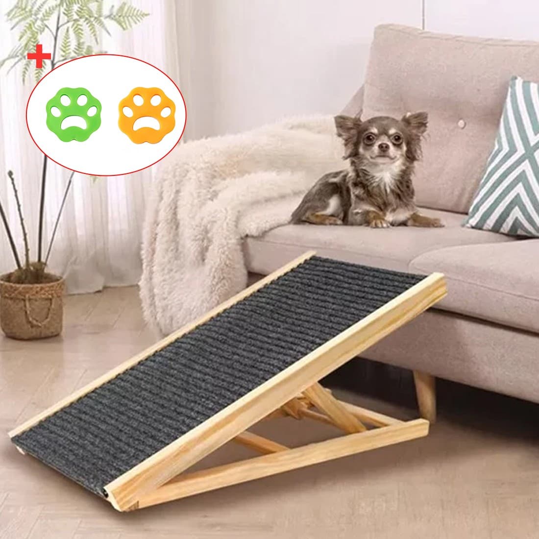 Adjustable Height Foldable Dog Ramp - image 5