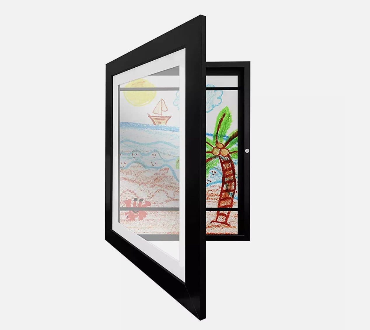 A4 Kids Art Display Frame That Swaps and Stores Artwork