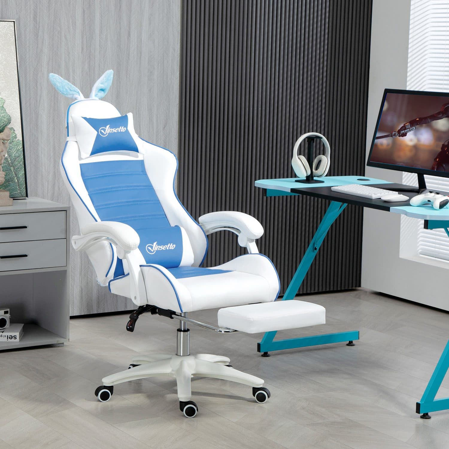 Vinsetto Bunny Ear Gaming Chair - image 3