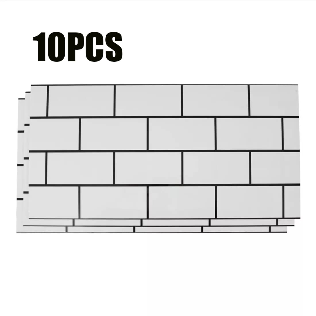 Peel-and-Stick Metro Tile Stickers That Need No Grouting - Default