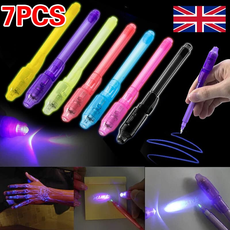 Write Secret Messages with these 7 UV Light Spy Pens - image 1