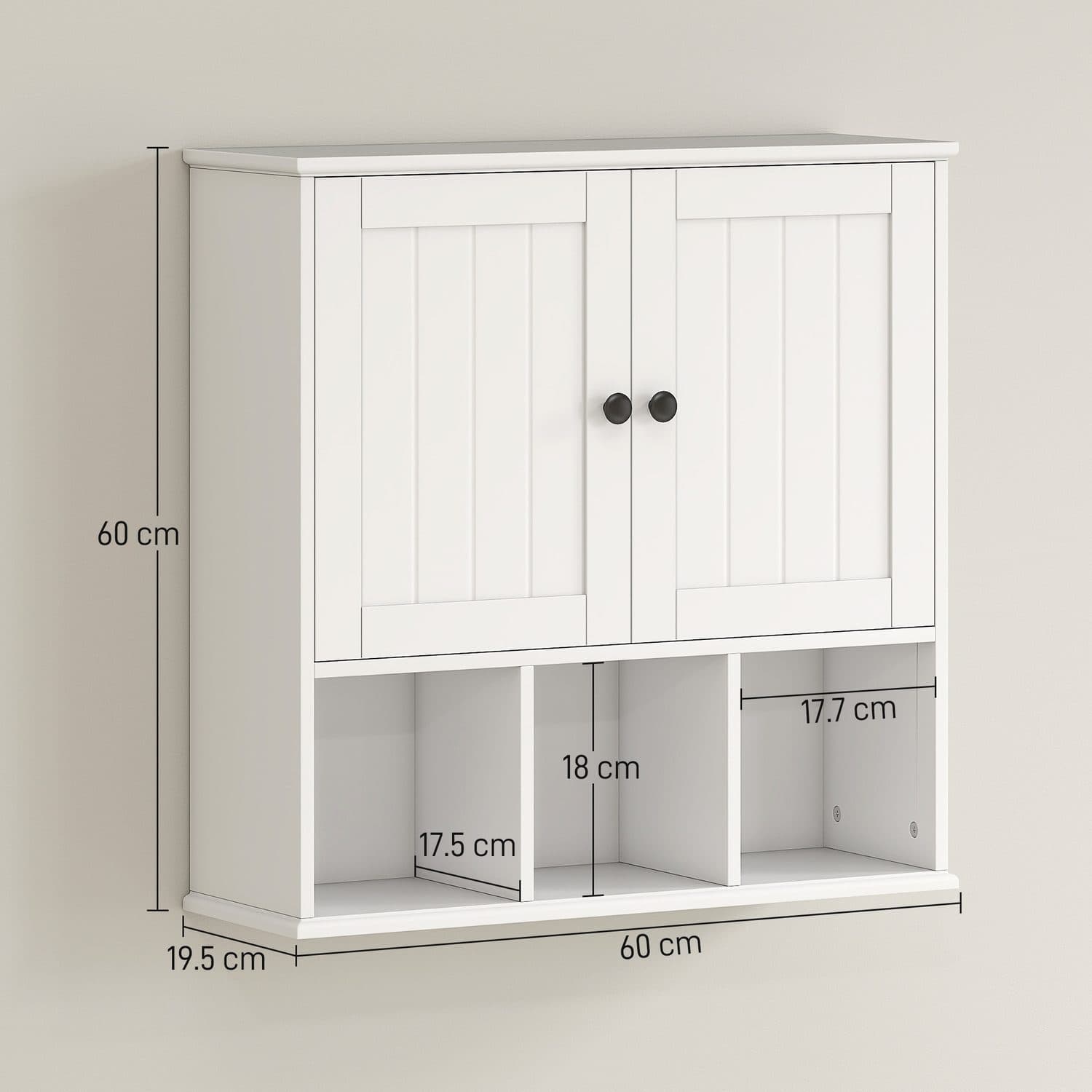 Farmhouse Bathroom Wall Cabinet - image 5