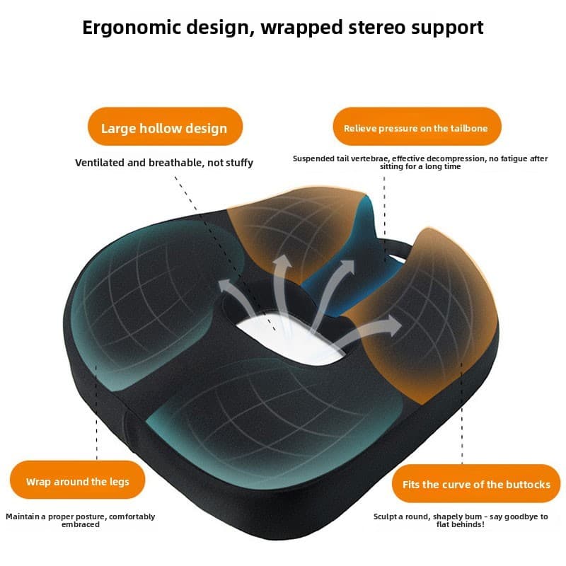 Orthopedic Donut Cushion for All-Day Seated Comfort - image 7