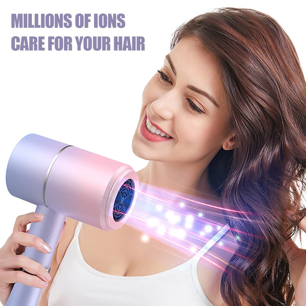 Foldable Compact Hair Dryer with Negative Ion Care - image 5
