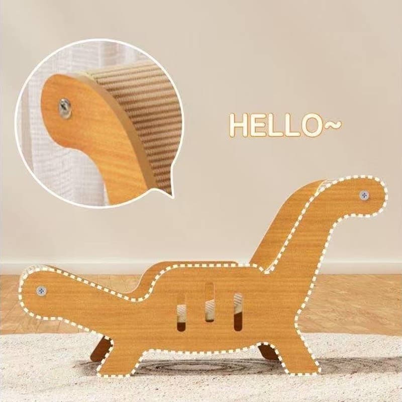 Cat Sisal Lounge Chair With Built-In Scratching Post - image 6