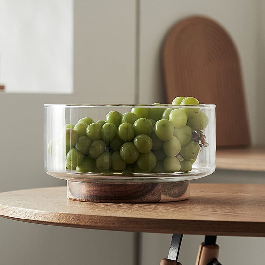 A Glass Bowl and Wooden Spoon Set for the Modern Table - image 9