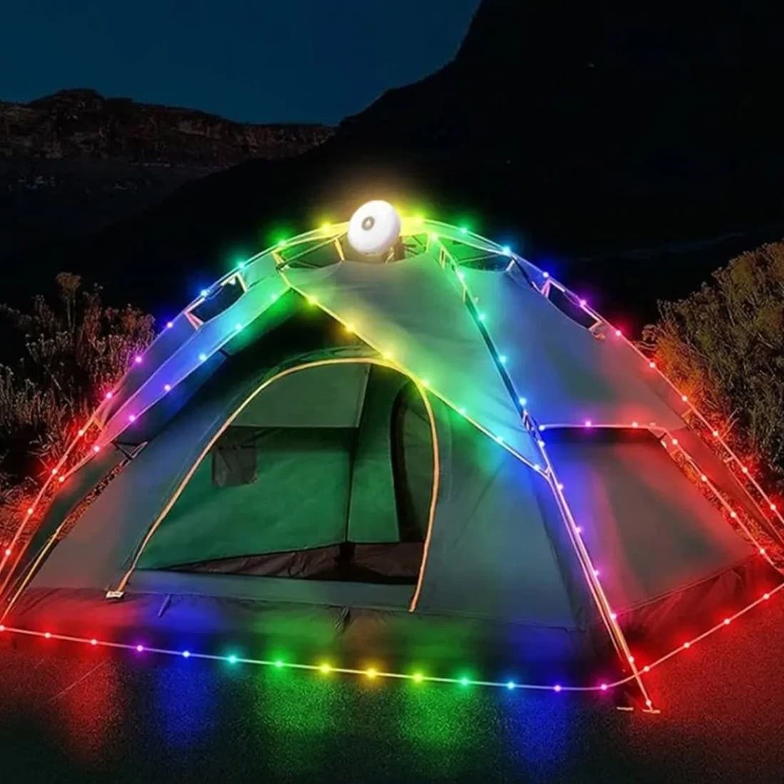 2 Pack Portable Camping String Lights - image 7