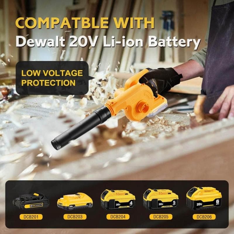 Cordless 2-in-1 Blower and Vacuum for Garden Clear-Ups - image 6