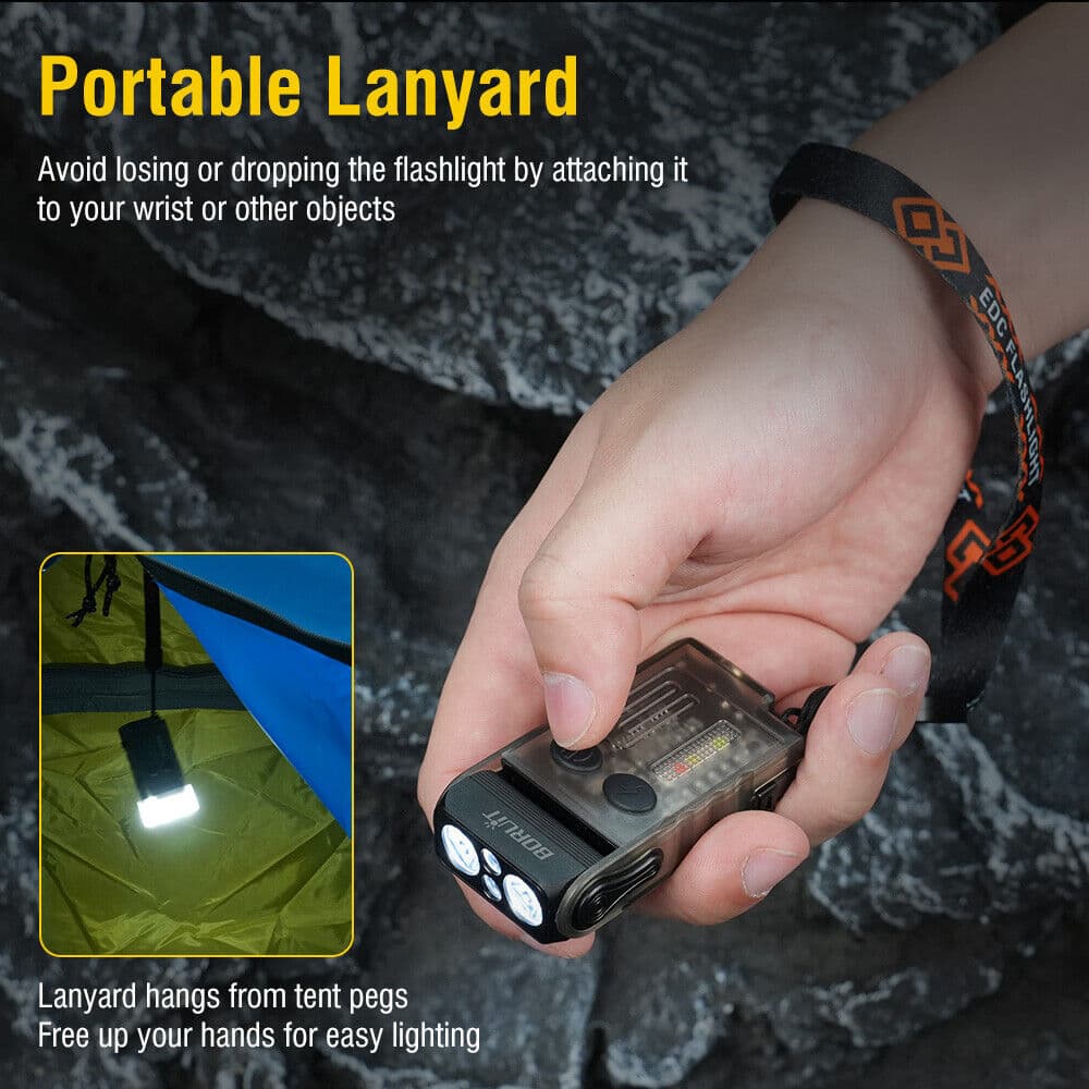 Compact Keychain Torch for Work, Travel and Emergencies - image 1