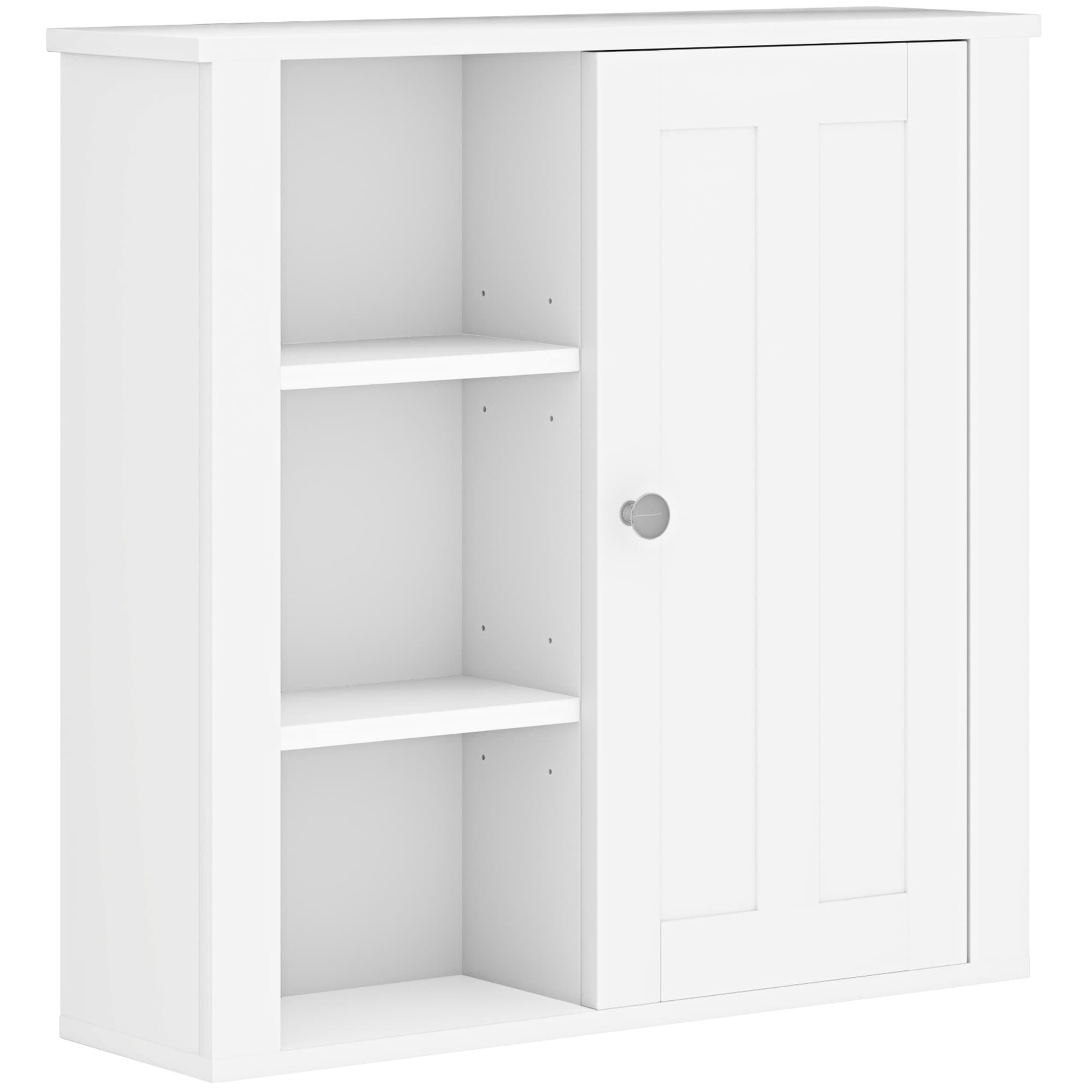 Keep bathroom essentials tidy without losing floor space