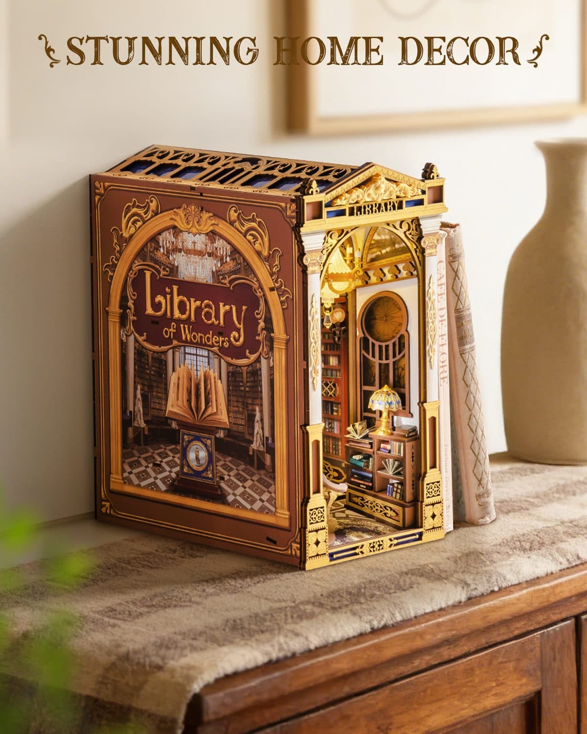 Library of Wonders Book Nook - image 5