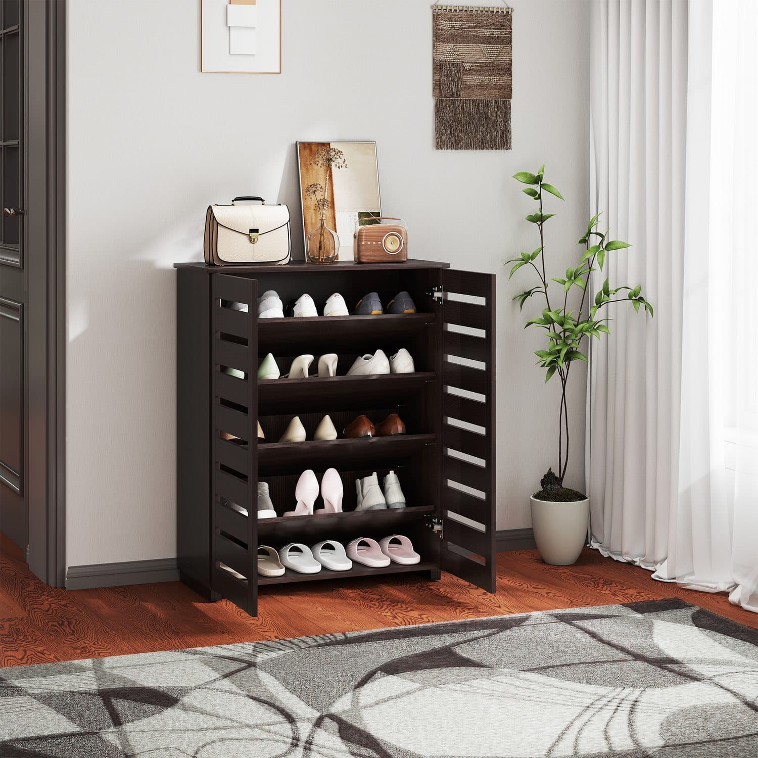 15-Pair Shoe Cabinet - image 3