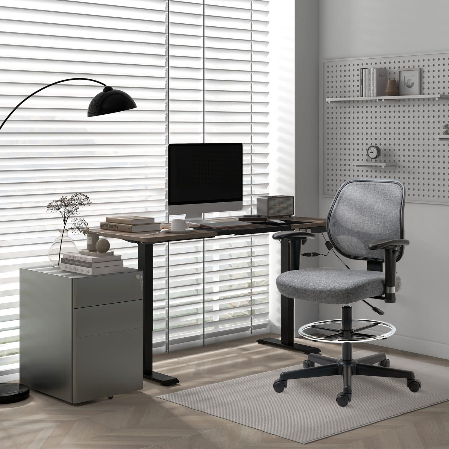 Secure Your Workspace with the Vinsetto Steel Filing Cabinet - image 4