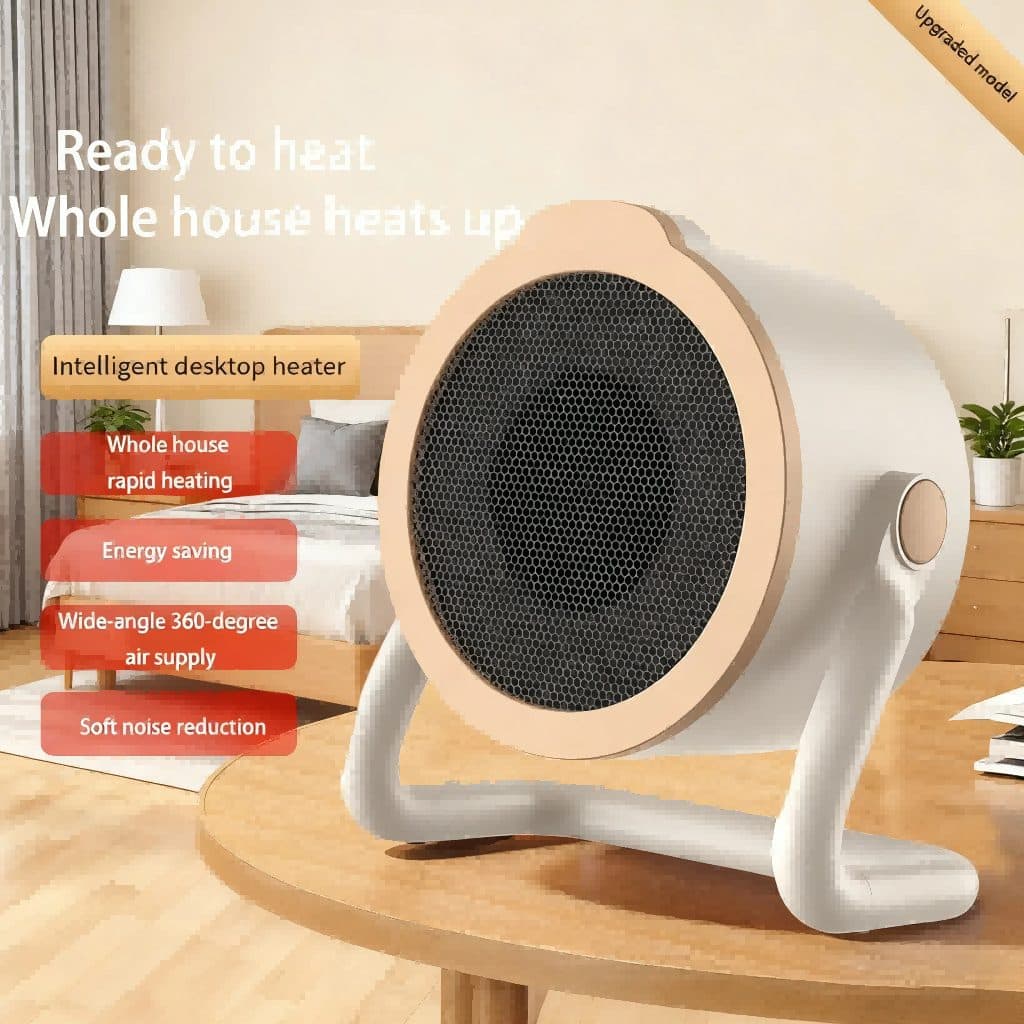 Compact Desktop Heater for Focused Warmth - image 7