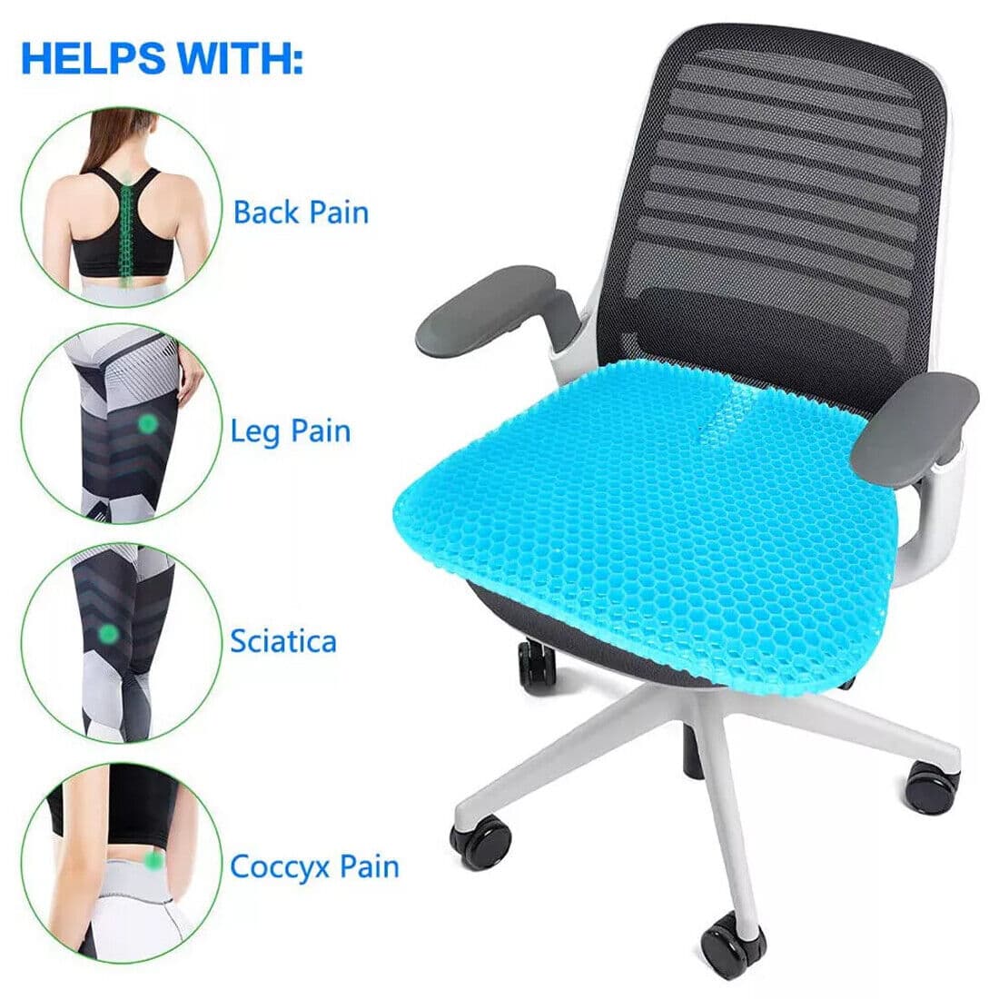 Sit Comfortably for Longer with a Honeycomb Gel Cushion - image 10