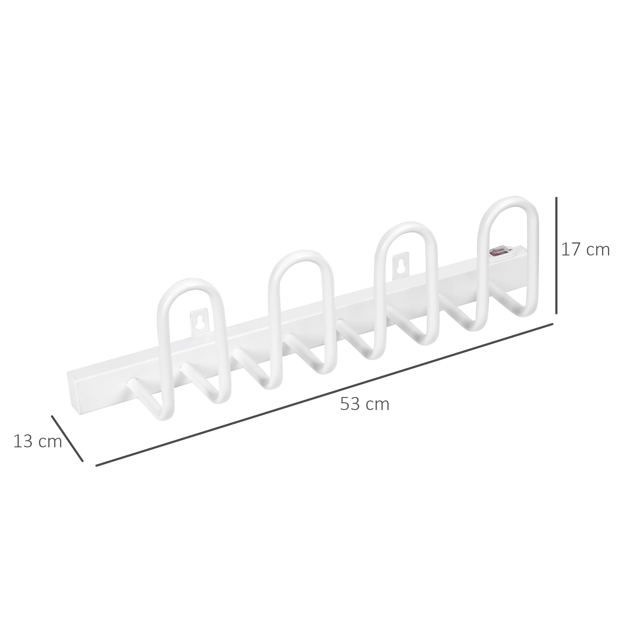 Keep boots and shoes dry overnight with a wall-mounted shoe dryer - image 1