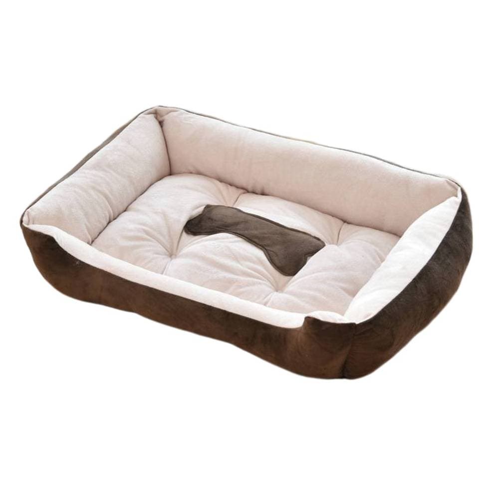 Large Plush Pet Bed for Warm Cosy Lounging - image 3