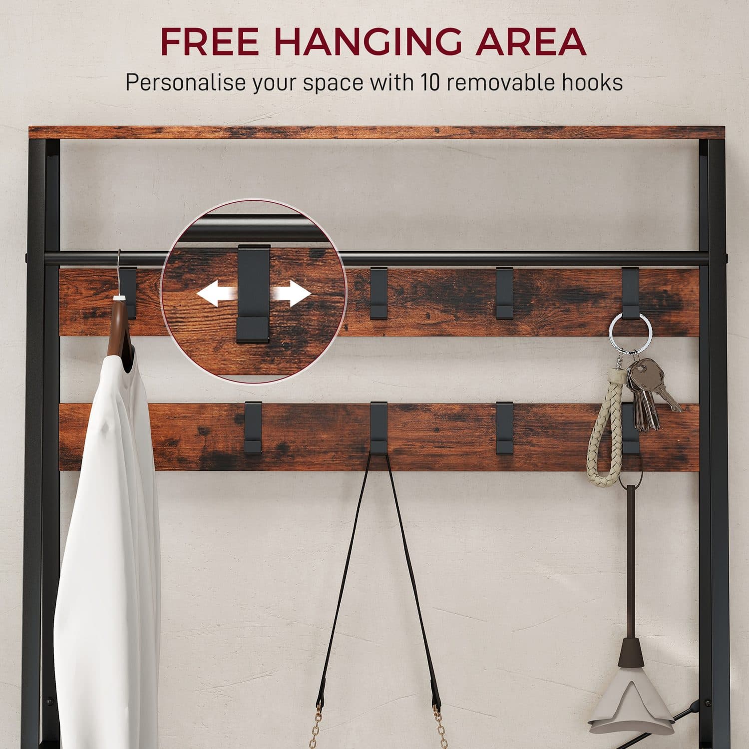 6-in-1 Hallway Organiser - image 1
