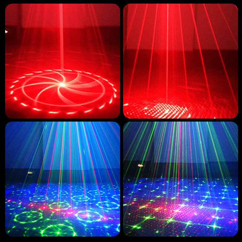 Compact RGB laser party light with remote control - image 6