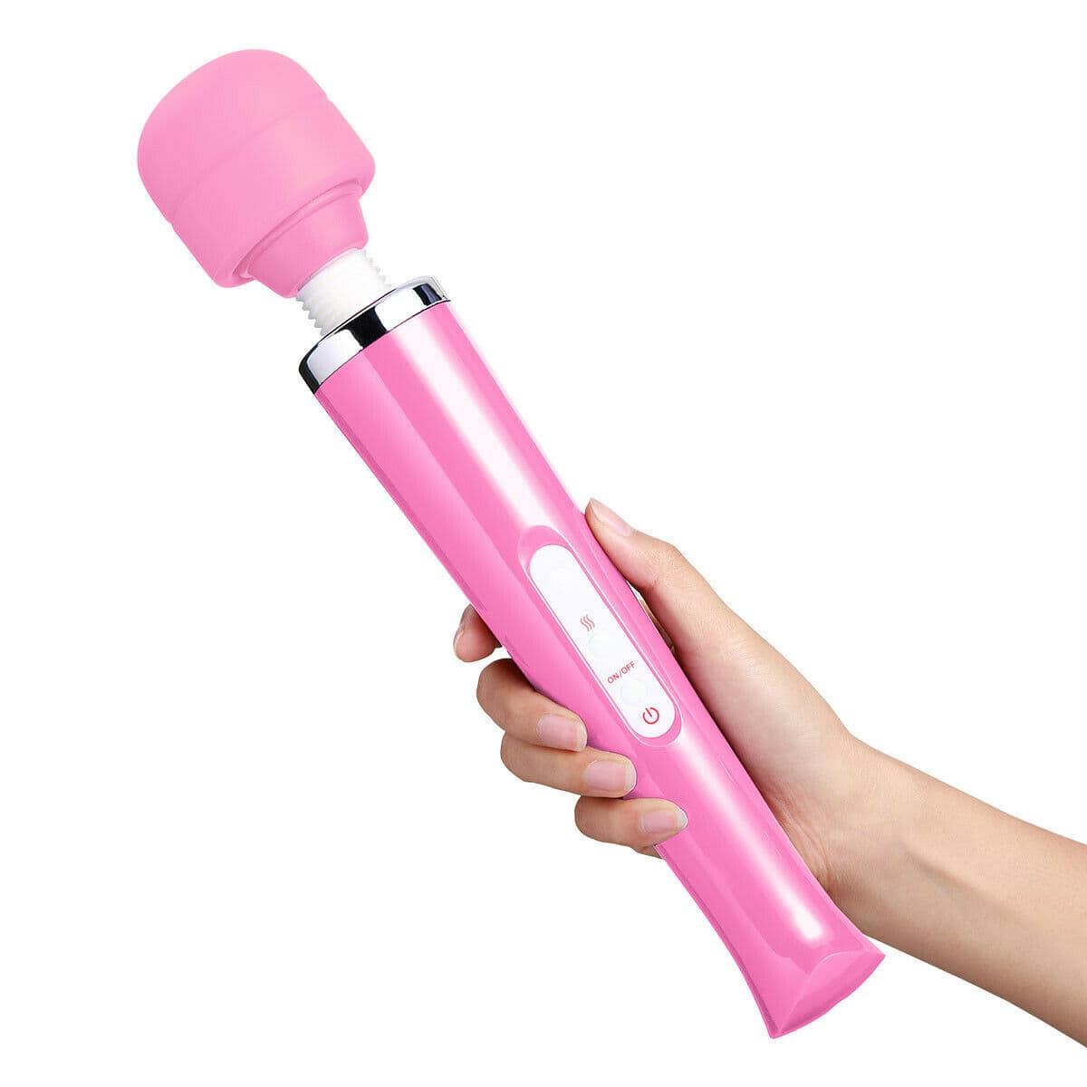 Mains-Powered Wand Massager with UK Plug - image 3