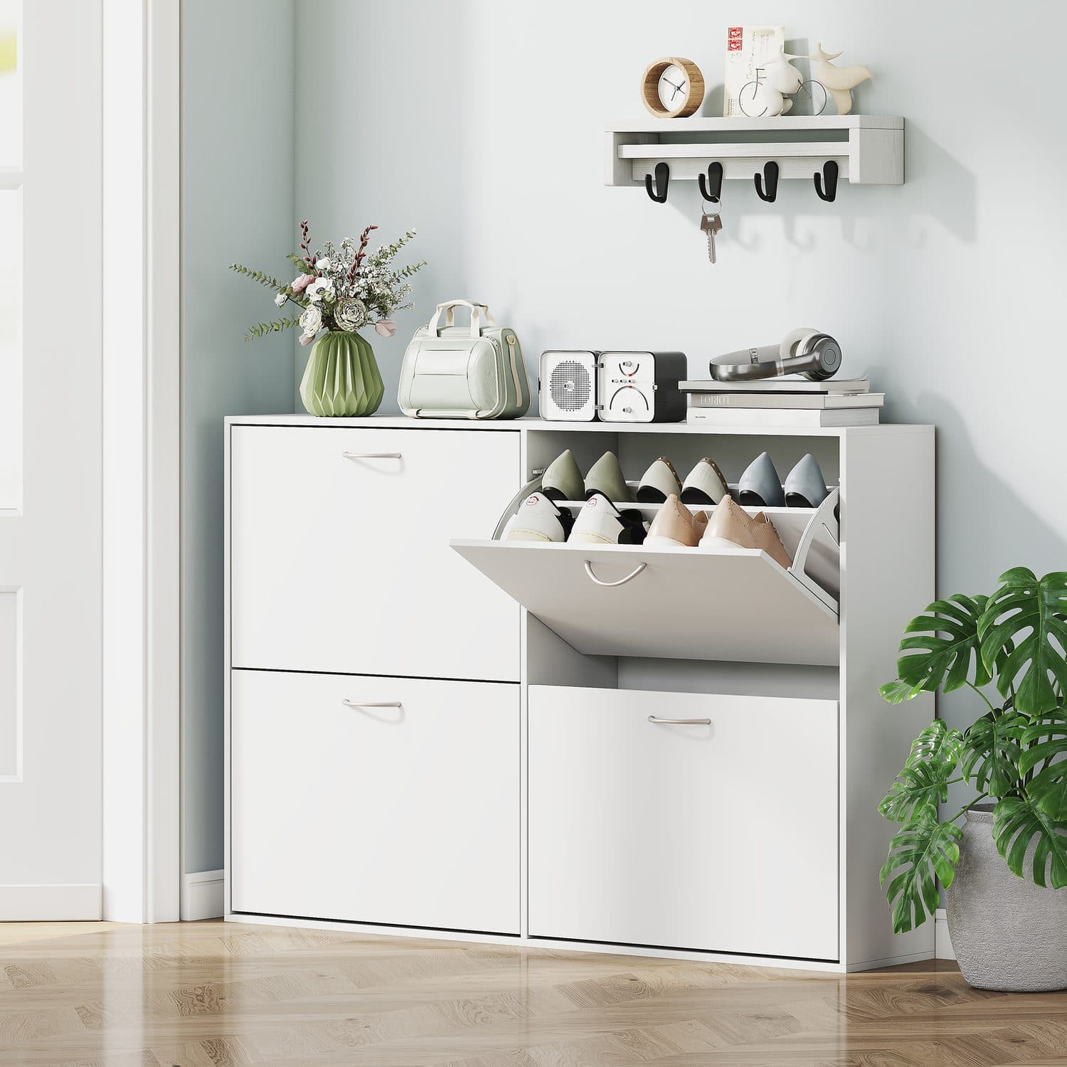 4-Drawer Shoe Cabinet - image 1