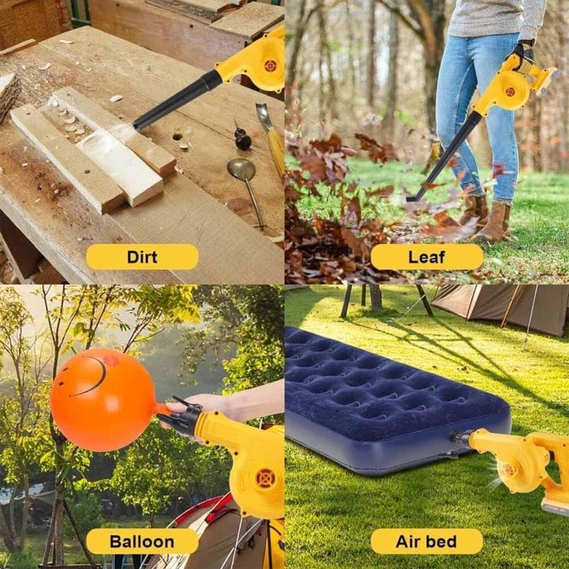 Cordless 2-in-1 Blower and Vacuum for Garden Clear-Ups - image 5