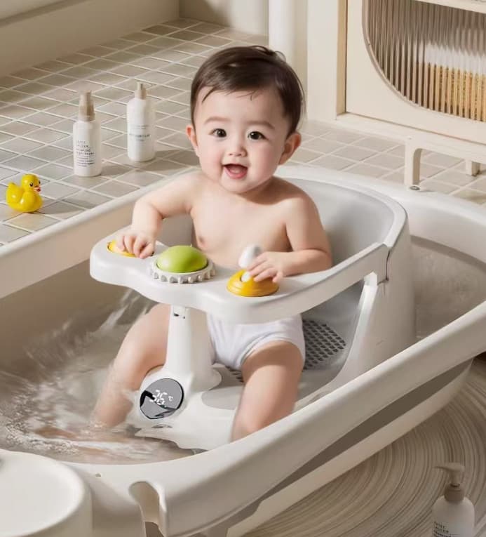 A supportive baby bath seat for calmer bath times - image 7