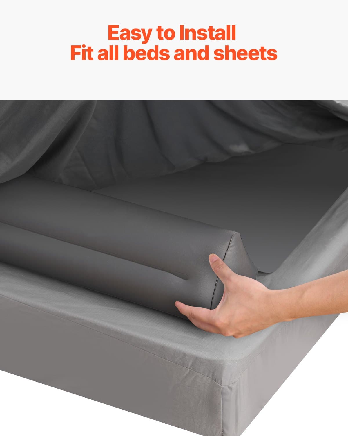 52-Inch Inflatable Toddler Bed Bumpers for Safe Sleep - image 5
