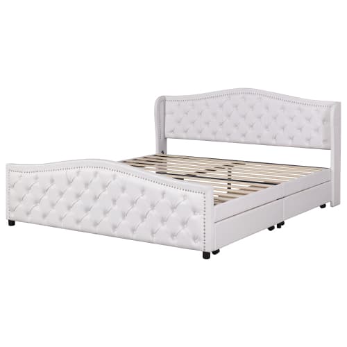 Chic Bed & Hidden Storage - image 4