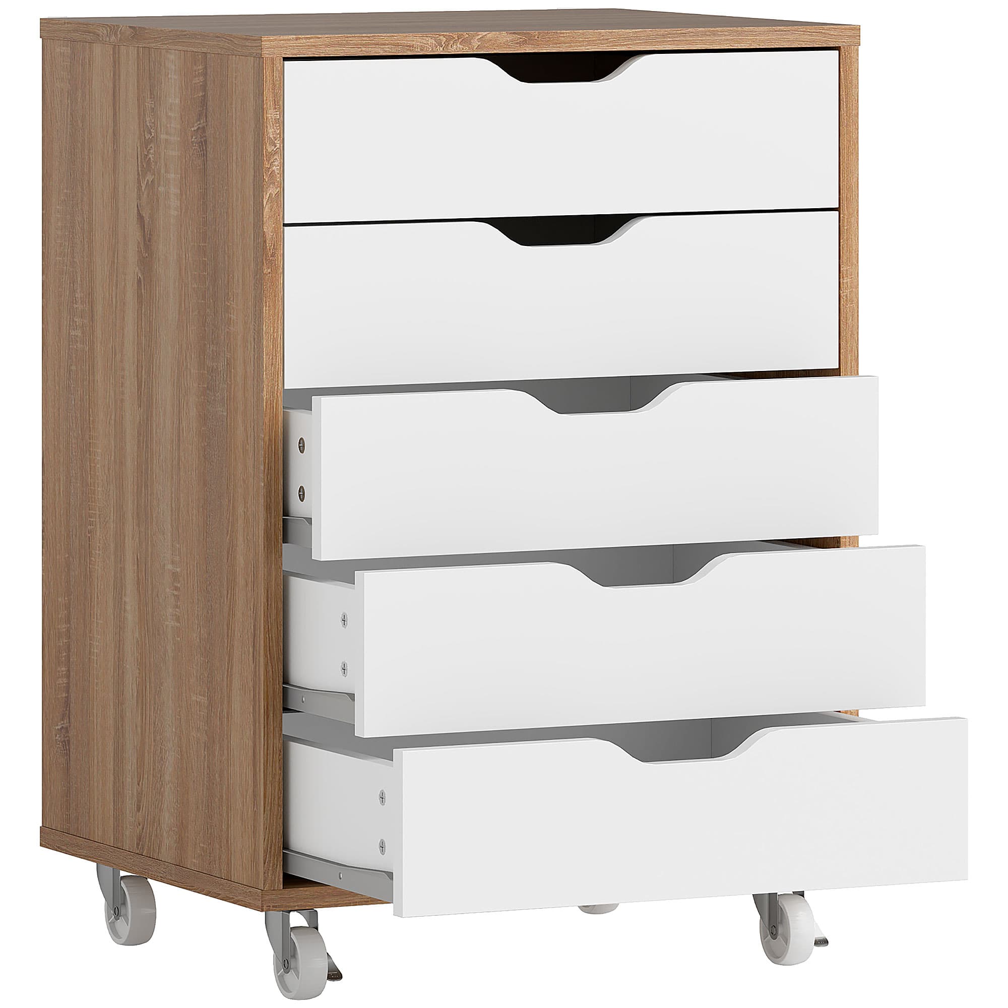 Vinsetto 5-Drawer Cabinet