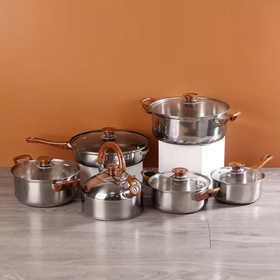 Complete Your Kitchen with a 12-Piece Stainless Steel Cookware Set - image 7