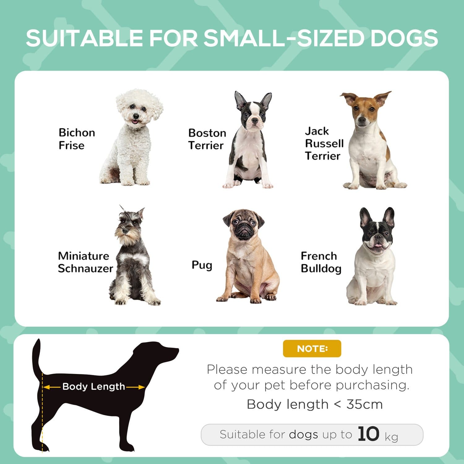 Raised Dog Bed with Breathable Canopy - Small - image 3
