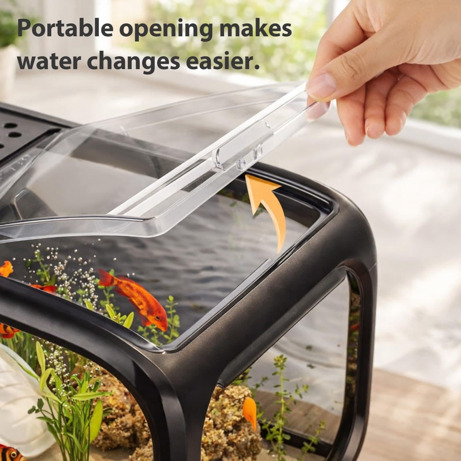 Compact Desktop Aquarium Kit for Betta Fish - image 7