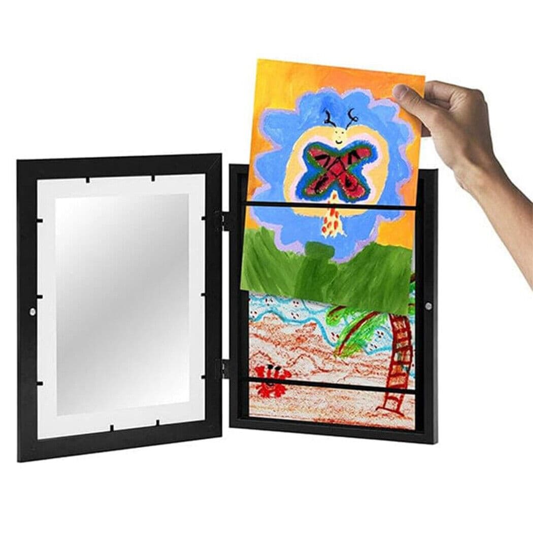 A4 Kids Art Display Frame That Swaps and Stores Artwork - image 7