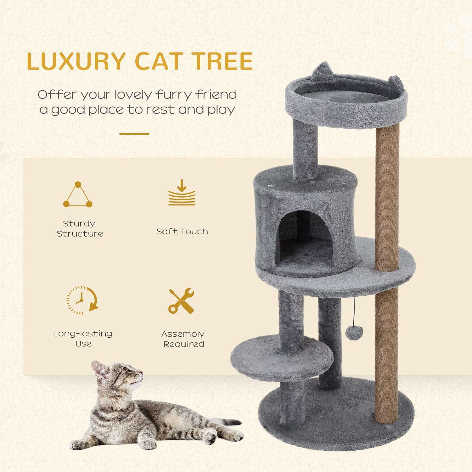 Give Your Cat a Place to Climb, Rest and Scratch - image 3