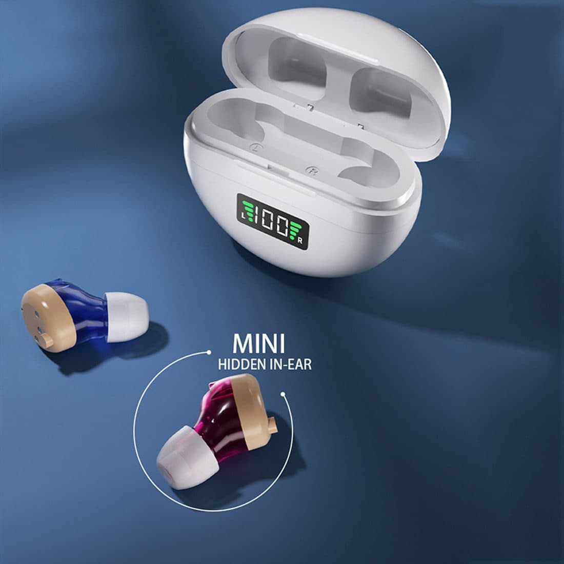 Rechargeable In-Ear Sound Amplifier Pair - image 8