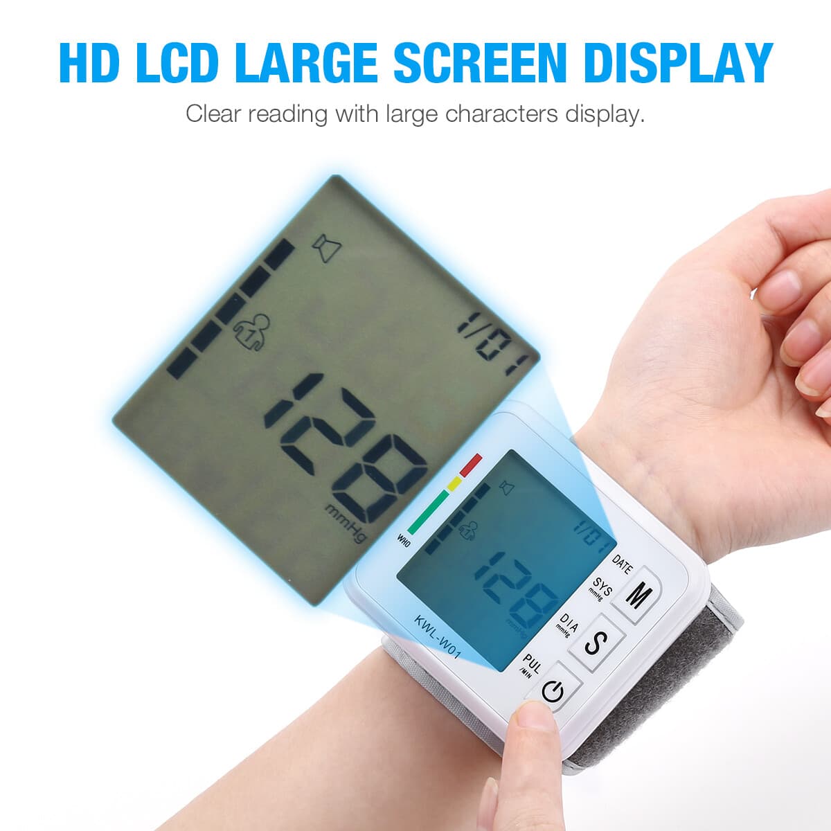 Digital Wrist Blood Pressure Monitor - image 3