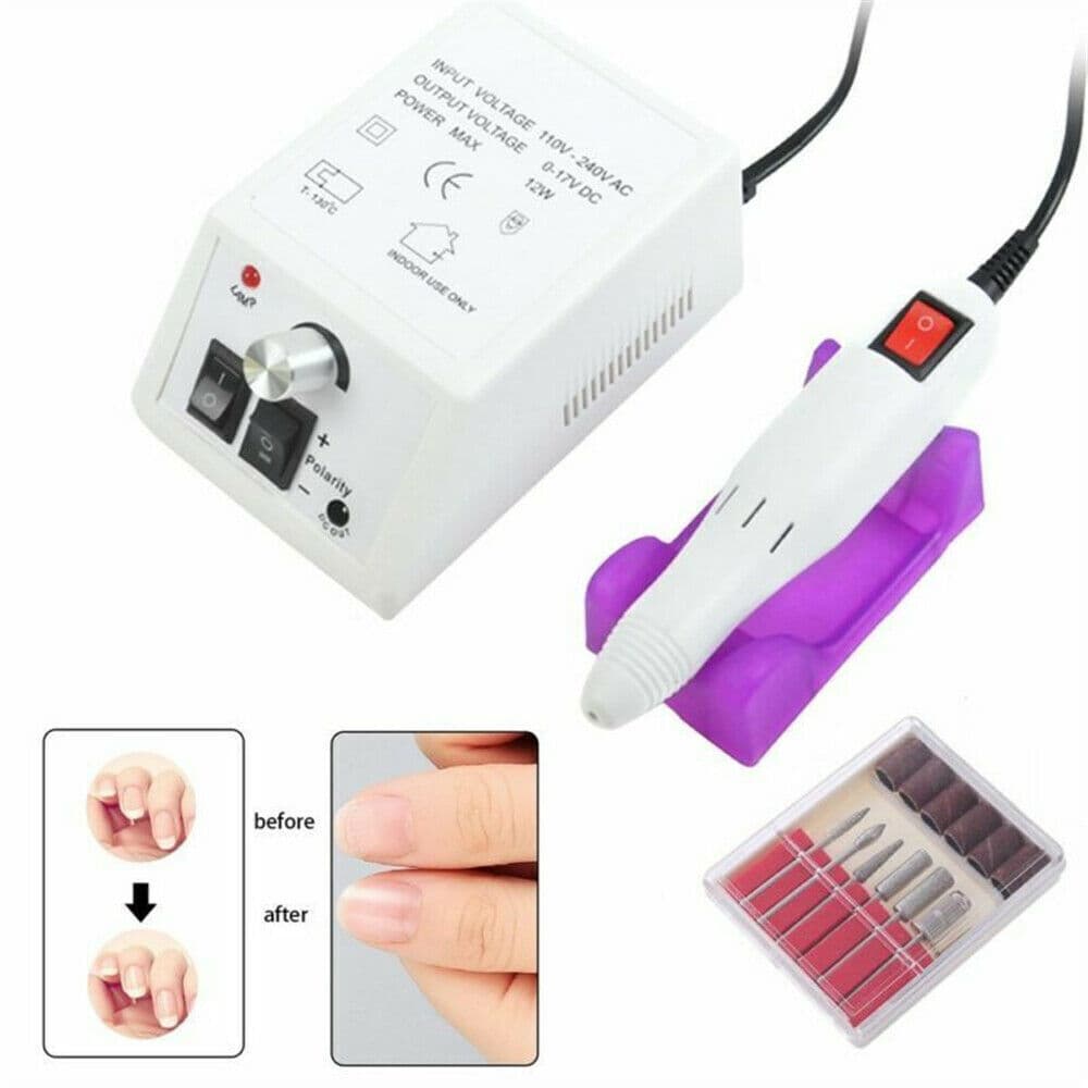 Electric Nail Drill Kit for Home Nail Care - image 7