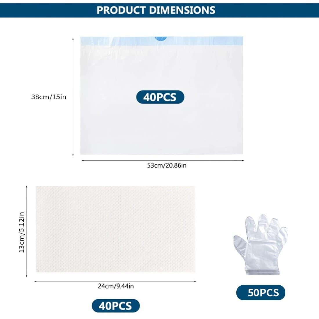 Commode Liners with Absorbent Pads for Hygienic, Easy Cleanup - image 9