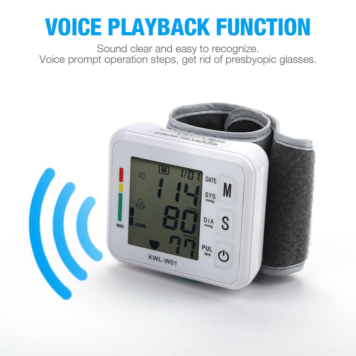 Digital Wrist Blood Pressure Monitor - image 1