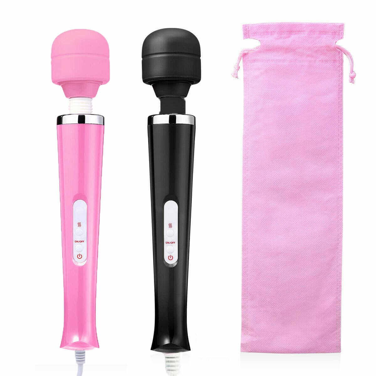 Mains-Powered Wand Massager with UK Plug - image 1