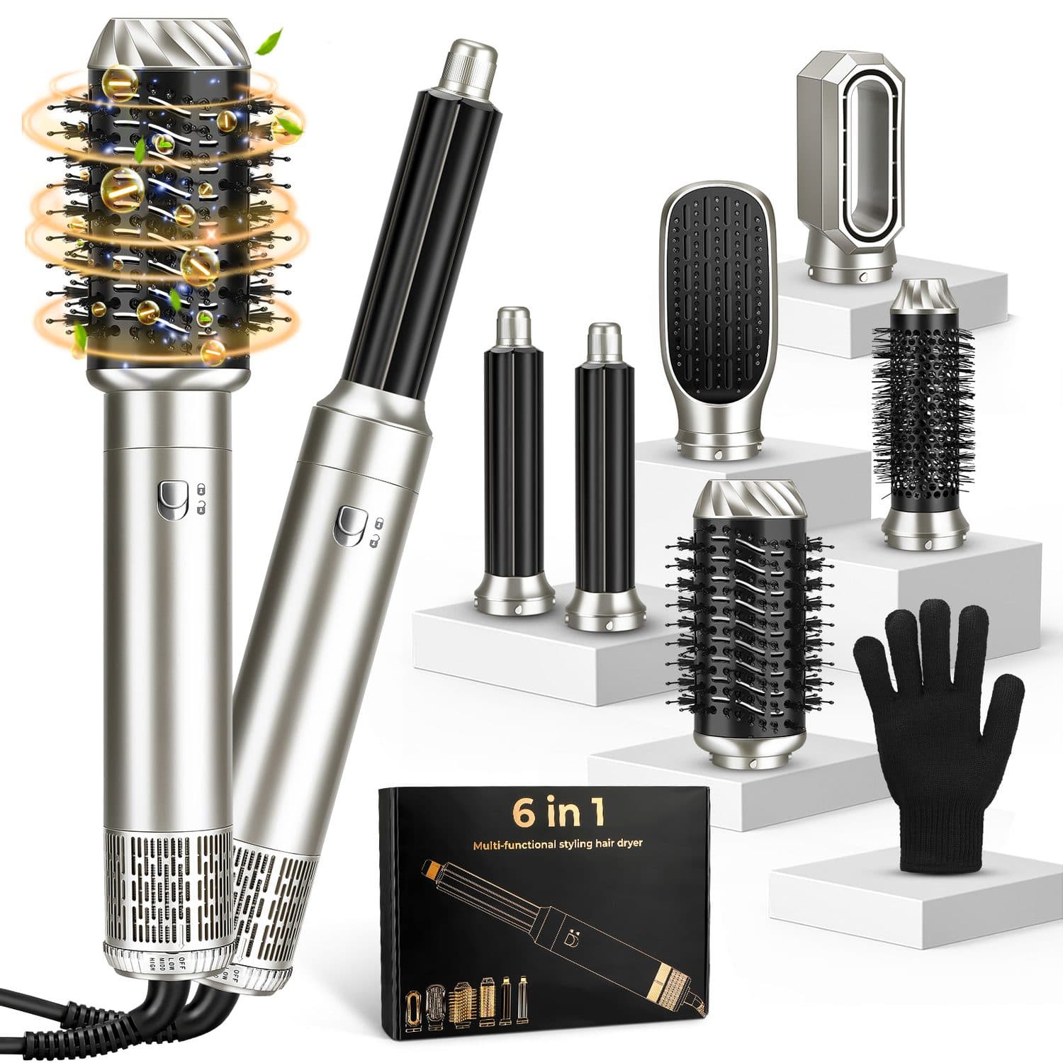 Create Salon-Inspired Styles with One 6-in-1 Air Styler