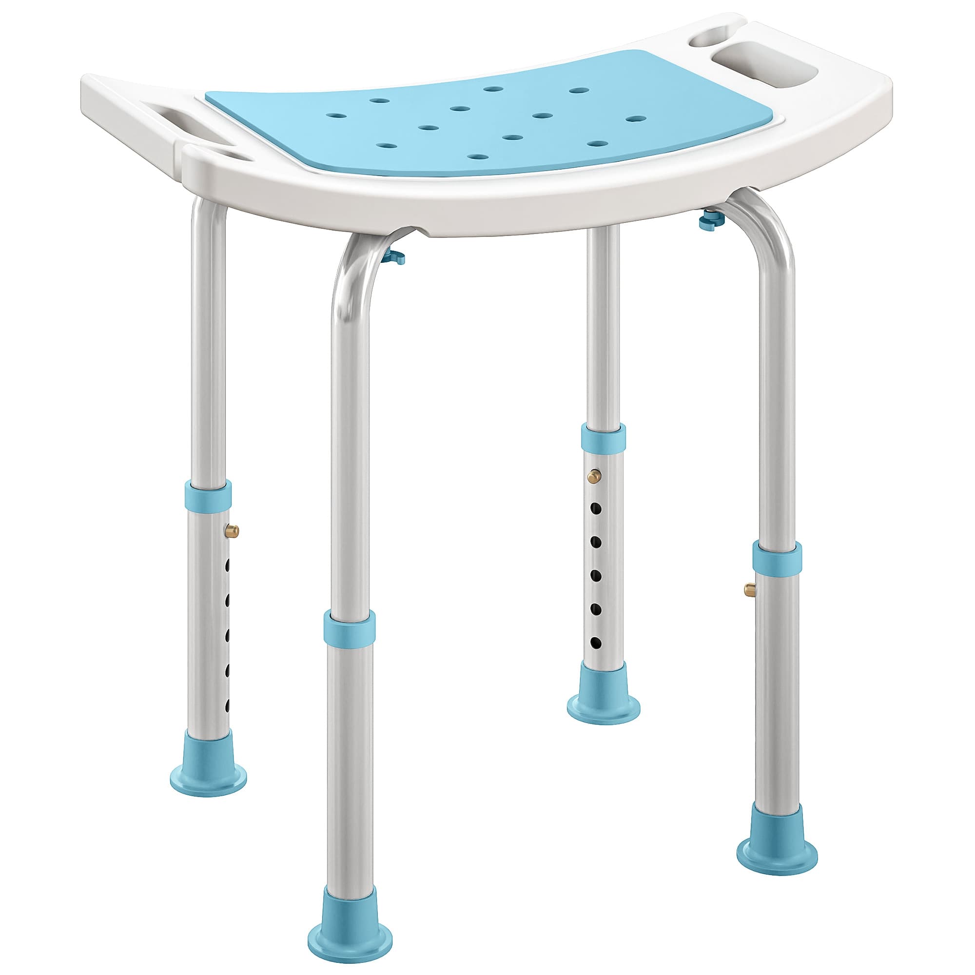 Turquoise Shower Chair for Safer Seated Bathing - Turquoise