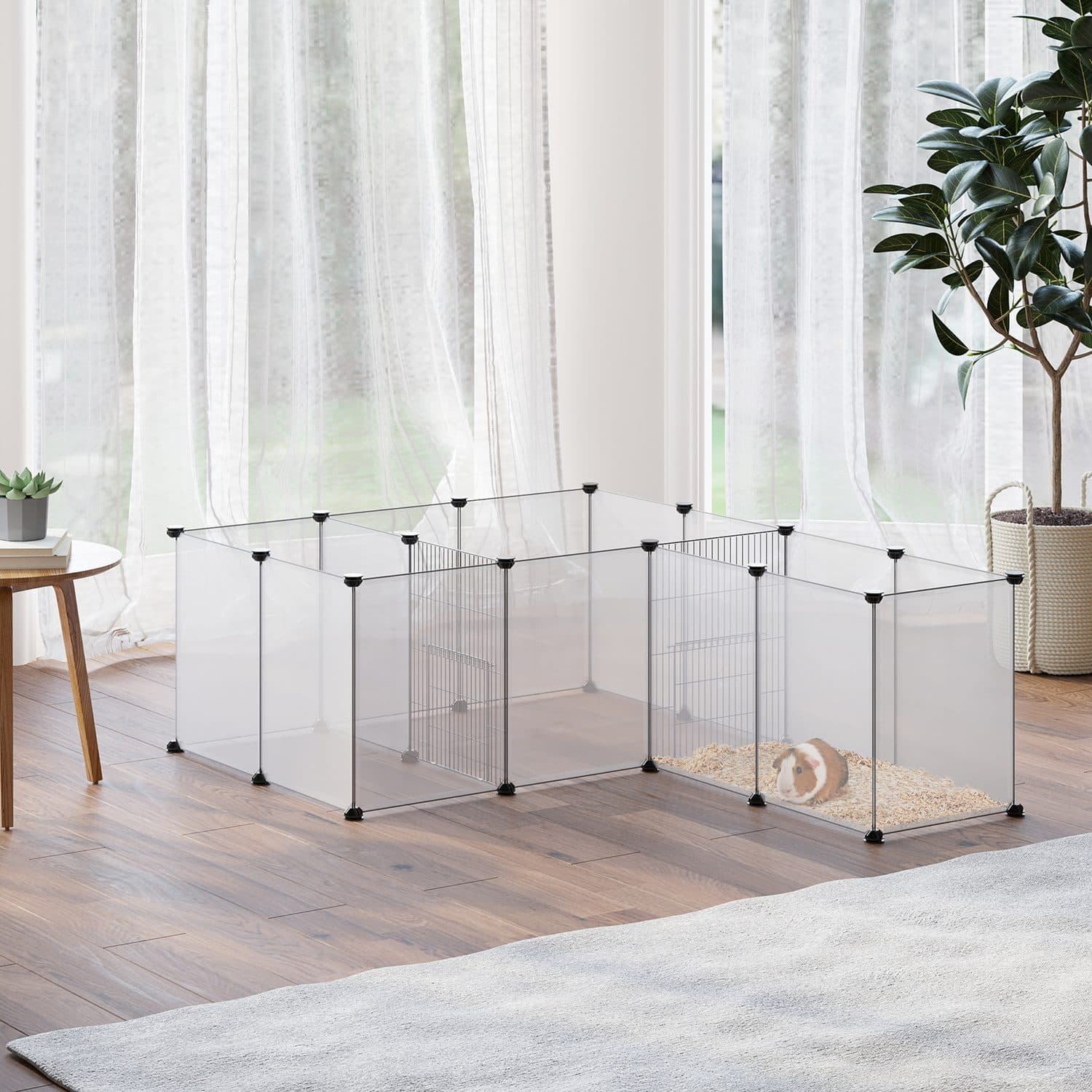 PawHut 18-Panel DIY Playpen for Guinea Pigs and Hedgehogs - image 3