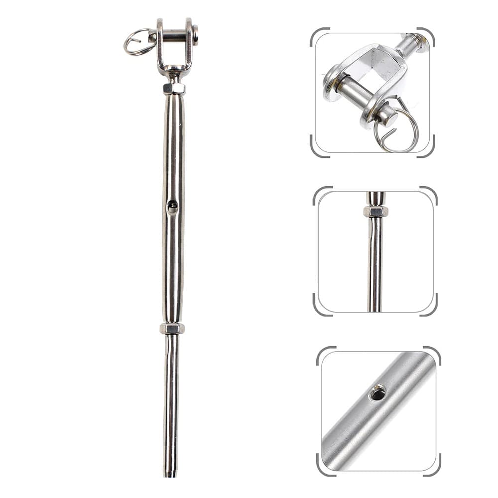 DIY Stainless Steel Wire Rope Balustrade Kit (10-Pack) - image 7